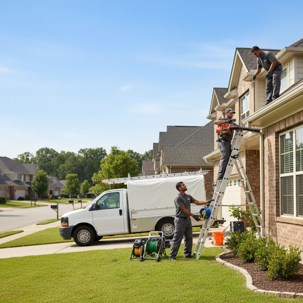 Home Gutter Service in Maeystown, IL near me